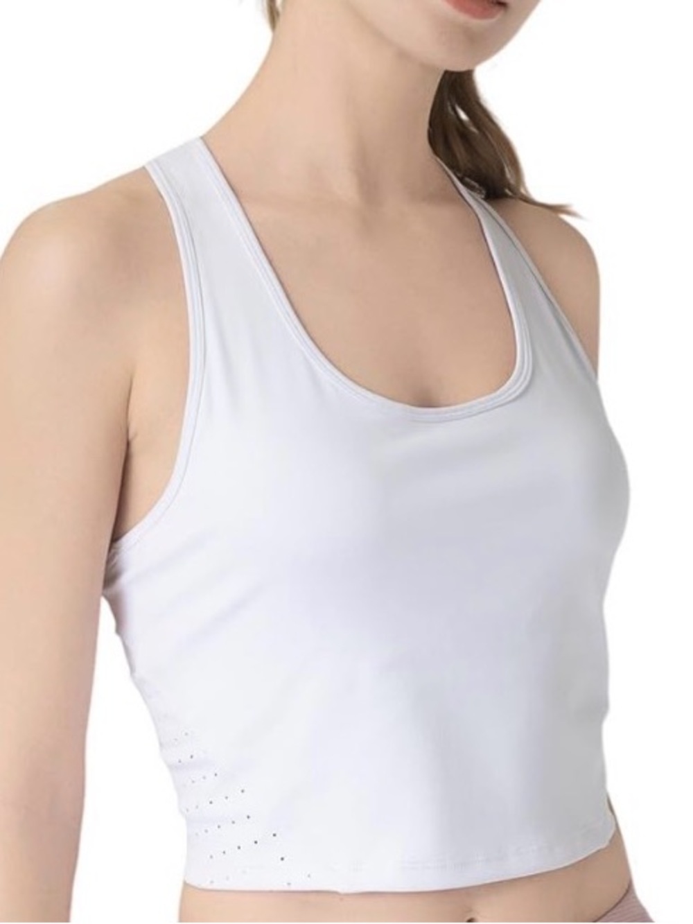 [🟡 Bundle 5 items for $25] 
Racerback Crop Tank Top